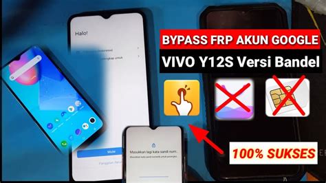 BYPASS AKUN GOOGLE VIVO Y12S Versi Bandel YouTube