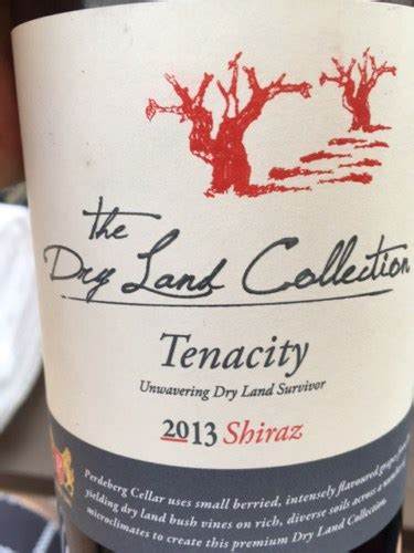 Perdeberg The Dry Land Collection Tenacity Shiraz Vivino Us