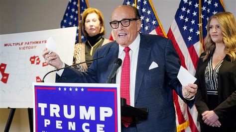 Promising more lawsuits, Trump attorney Rudy Giuliani recycles litany ...