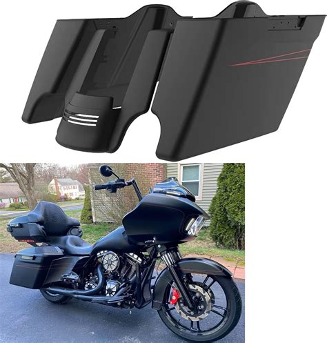 Amazon Moto Onfire Extended Saddlebags Stretched Bags And Fender