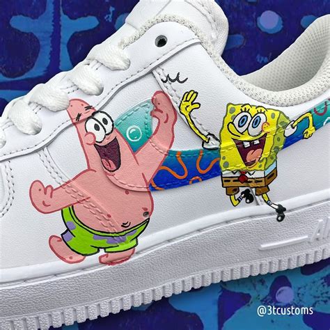 Spongebob Squarepants Air Force 1 Custom Artofit