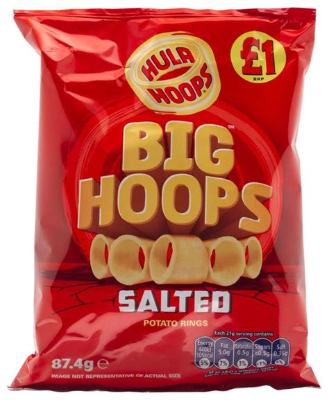 Kensington Brunei Hula Hoops Big Hoops Original Crisps 80g