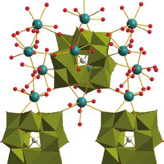 Combined Polyhedral Ball And Stick Representation Of The Interaction