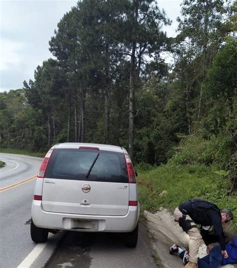 Motorista embriagado e não habilitado é preso após fugir por 30 km na