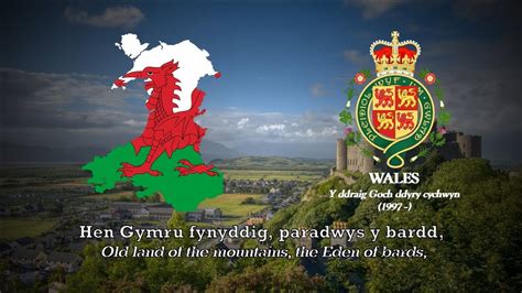 Hen Wlad Fy Nhadau Anthem Of Wales 1997 YouTube