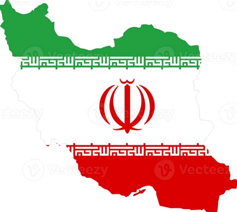 Iran Flag Pin Map Location 23529860 Png