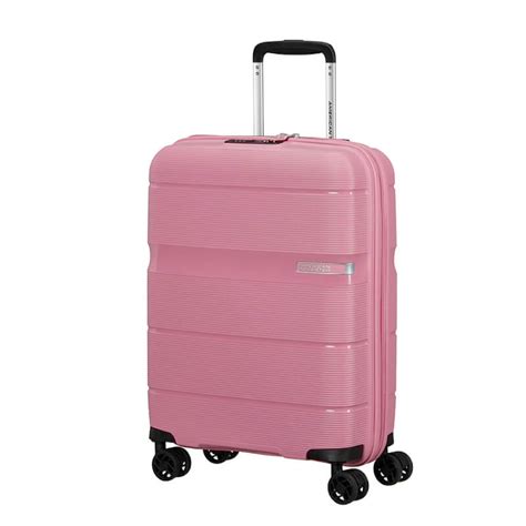 American Tourister Mala Trolley De Cabine 55cm 4 Rodas Spinner LINEX Rosa