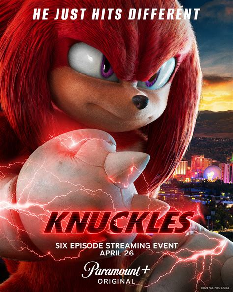 Knuckles Series Poster Double Toasted