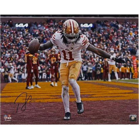 Brandon Aiyuk Signed Ers X Photo Fanatics Pristine Auction