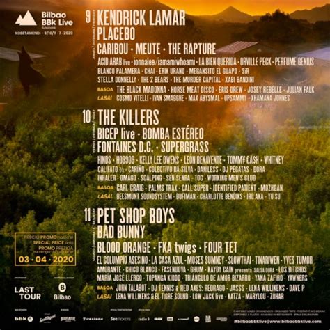 Bilbao Bbk Live Rumores Confirmaciones Cartel Y Entradas