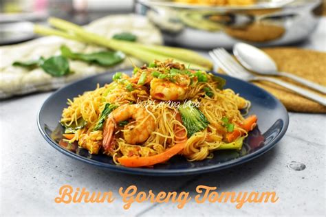 Bihun Goreng Tomyam Yang Sedap Buat Orang Lapo