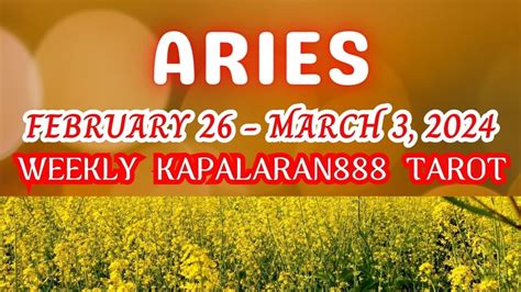 Go With The Flow Nasa Tamang Direksyon Ka Aries February