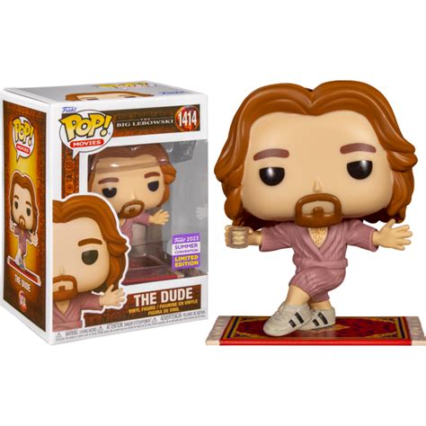 Funko POP Movies The Big Lebowski The Dude In Robe Edition Limitée