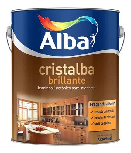 Cristalba Barniz Poliuretanico Brillante 4lt Pintumm