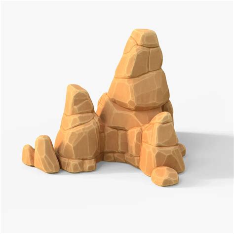 Stylized Sandstone Rock Pack Flippednormals