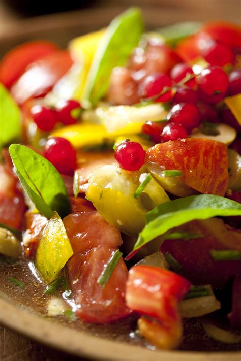 Salade De Tomates Multicolores Recette Simple Et Fruit E