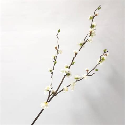 Artificial Blossom Branch Cream 95cm Desflora