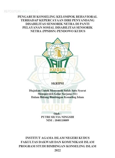 PENGARUH KONSELING KELOMPOK BEHAVIORAL TERHADAP KEPERCAYAAN DIRI