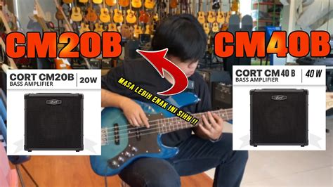 Rekomendasi Ampli Gitar Bass Murah Brand CORT Gak Ada Lawan Murah