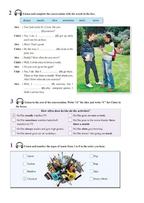 Listening online worksheet for Grade 8. You can do the exercises online ...