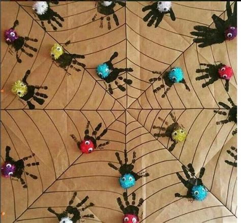 Spider Handprint Craft