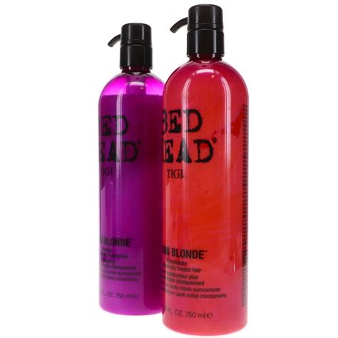 Tigi Bed Head Dumb Blonde Shampoo 25 36 Oz And Dumb Blonde Conditioner 25