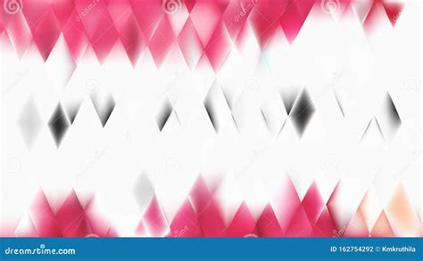 Pink And White Abstract Background Illustration Stock Vector