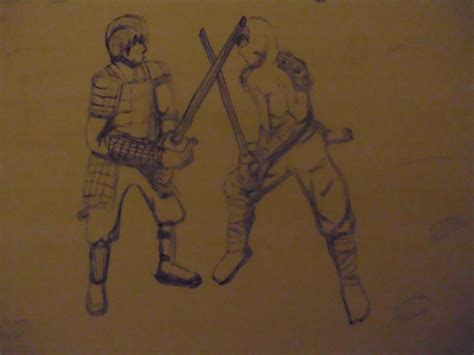 Samurai VS Ninja by MOJUTMNT on DeviantArt