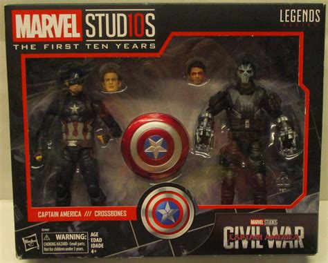 HASBRO MARVEL STUDIOS THE FIRST TEN YEARS CAPTAIN AMERICA CIVIL WAR