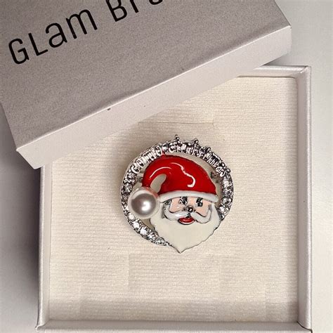 Deda Mraz Boja Srebra Glam Brooch