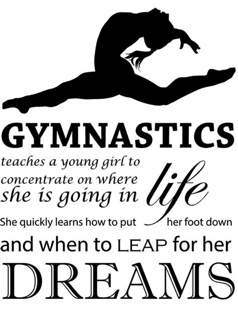 Quotes About Gymnastics. QuotesGram