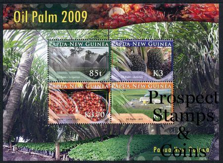 Stamps World Papua New Guinea MUH Stamps 2009 Oil Palm Industry