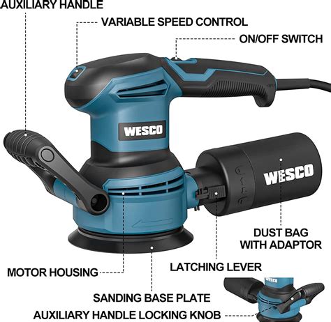 Wesco Excentrische Schuurmachine WS4258 400W