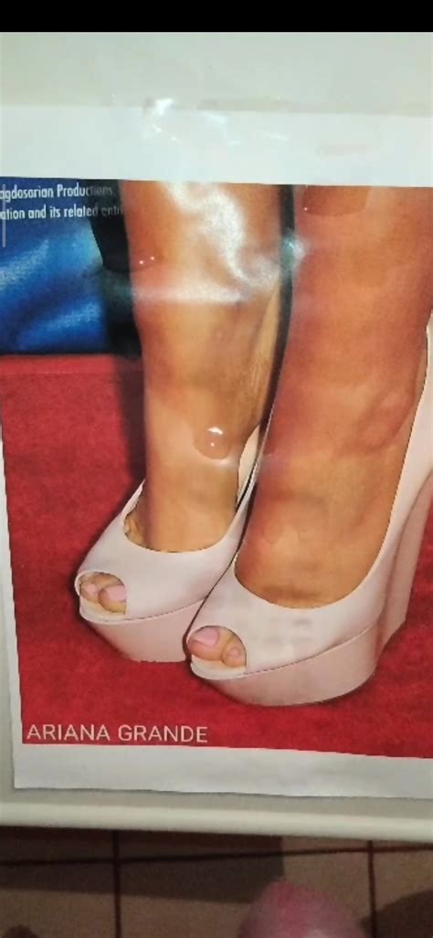 Ariana Grande Feet Cum Tribute Eporner