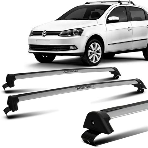 Rack Teto Volkswagen Gol Voyage G G G Prata R Em Mercado Livre