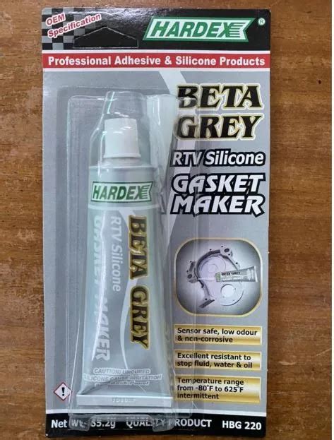 Hardex Beta Grey Silicone Sealant Gasket Maker Lazada PH