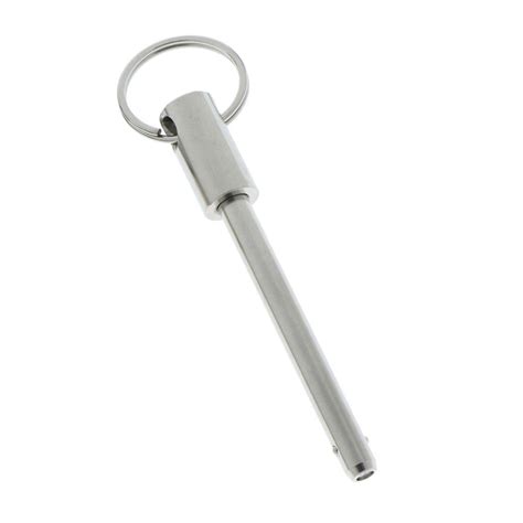 Stainless Steel Ball Lock Quick Release Pin Ring Handle Locking Pin 5 ...