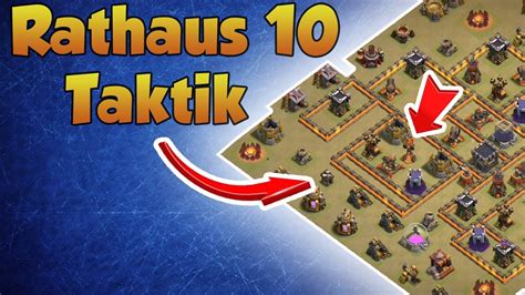 Rathaus 10 Angriffsstrategie Ohne Belagerungsmaschine Queen Charge