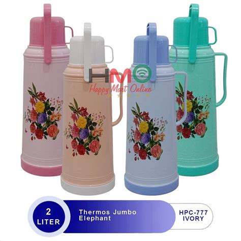 Jual Thermos Air Panas Liter Jumbo Elephant Gold Hpc Vacuum Flask