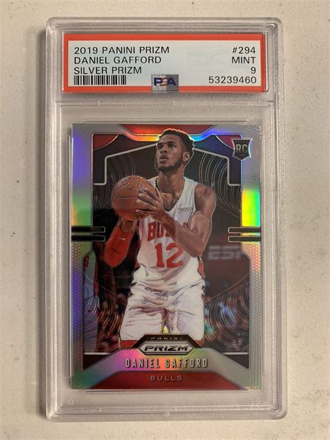 Daniel Gafford Panini Silver Prizm Psa 9 2019 EBay