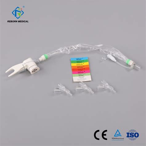 Disposable Closed Suction Catheter Set China Closed Suction Catheter