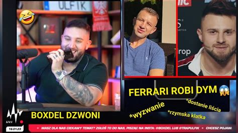 Odpowiedz A Ferrari Do Tomasza Adamka Boxdel Dzwoni W Aferkach