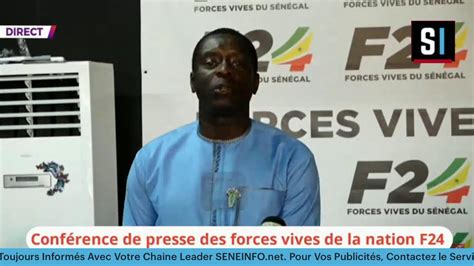 Suivez la conférence de presse de la plateforme des forces vives de