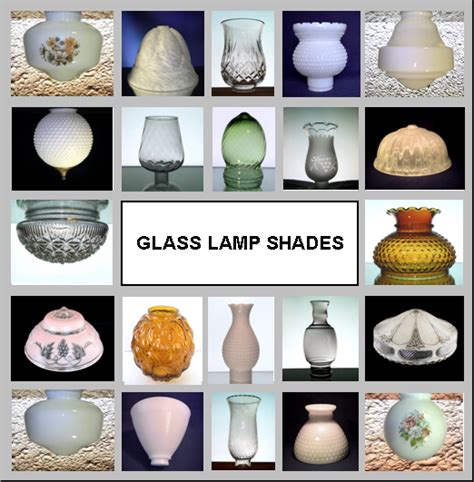 Types Of Vintage Glass Lamp Shades Glass Designs