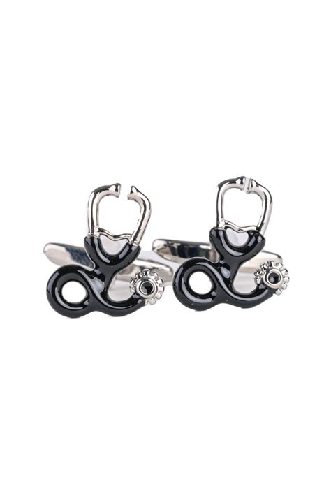 Stethoscope Cufflinks NUSMED SHOP