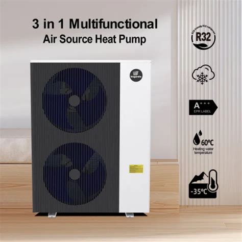 Kw Ultra Low Ambient Temperature Electric Air To Water Heat Pump For Heating Cooling Hot Water