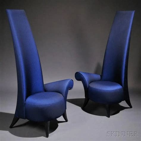 Modern Blue Luxury bedroom chair, For Home, Back Style: High Back at Rs ...