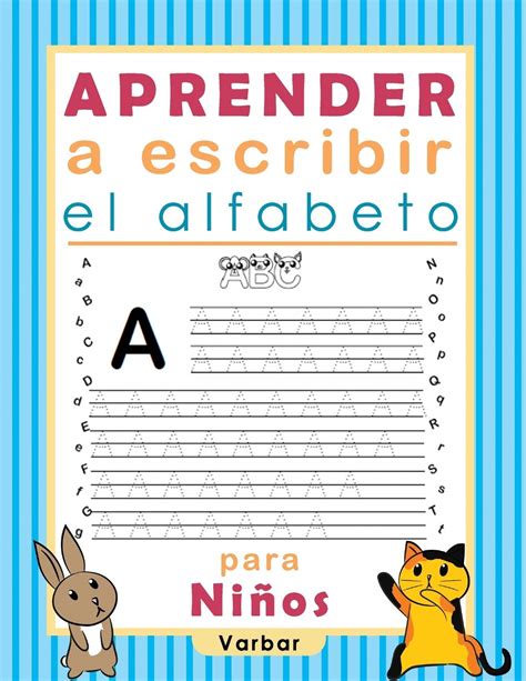 Buy Aprender A Escribir El Alfabeto Para Niños Libro Para Niños De Practica Para Escritura Y El