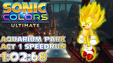 Sonic Colors Ultimate Aquarium Park Act Super Sonic Youtube