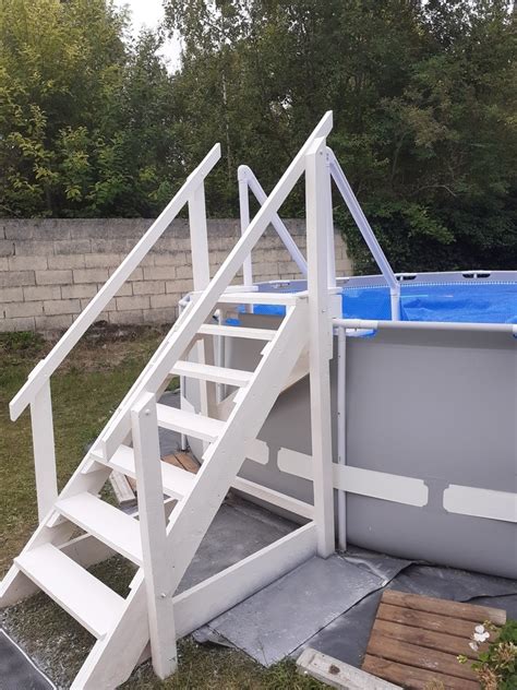 Escalier Piscine Par Jlou Sur L Air Du Bois